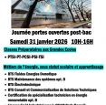 JPO POST-BAC 31 janvier 10H-16H
